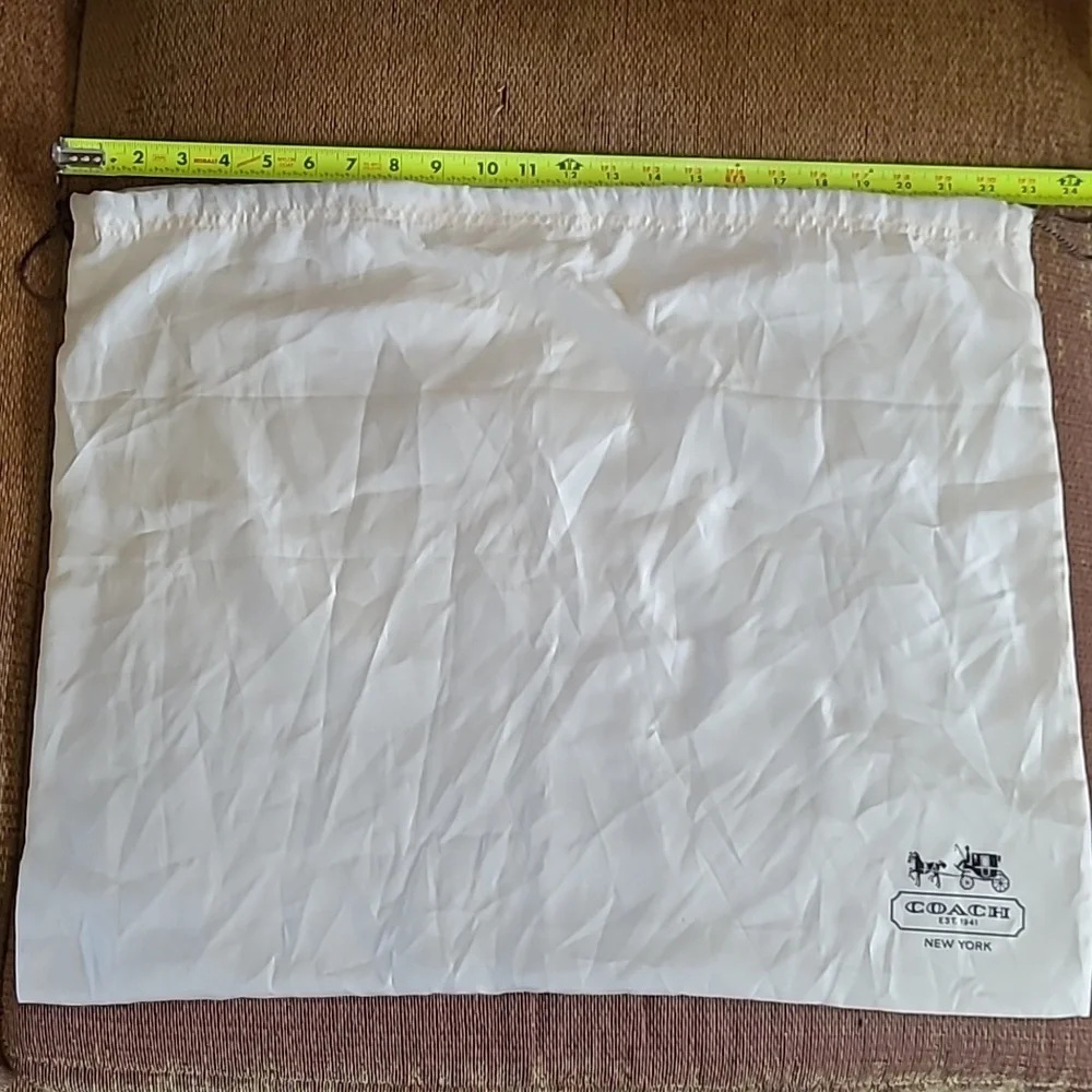 Coach Tan Leather Tote Bag with Dust Bag - Picture 16 of 16